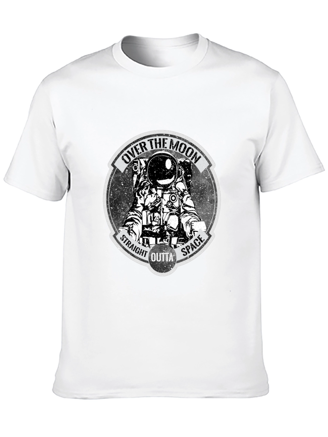Over the Moon Astronaut Graphic T-Shirt