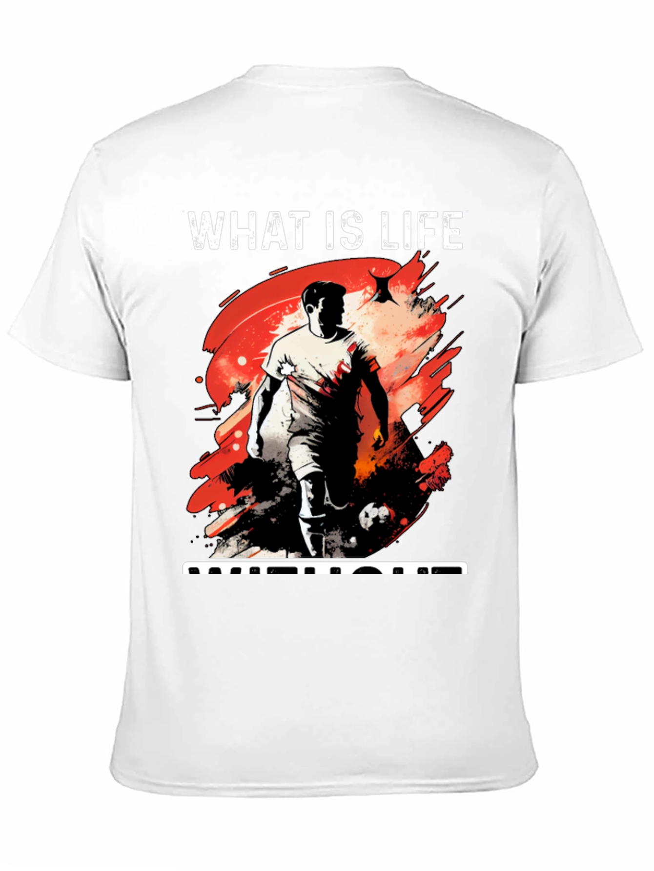 What is Life Football Graphic Tee