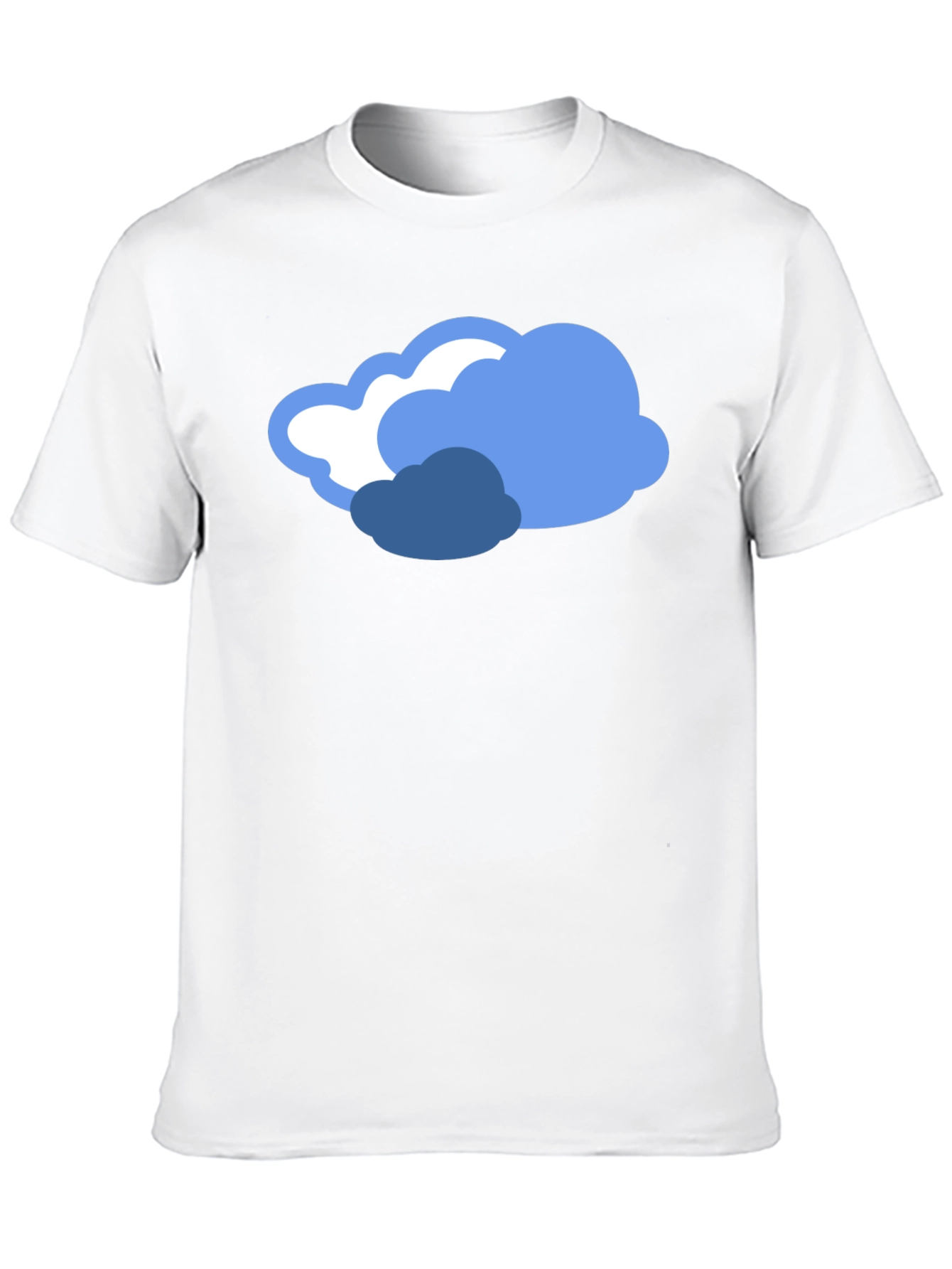 Cloud Graphic Black T-Shirt