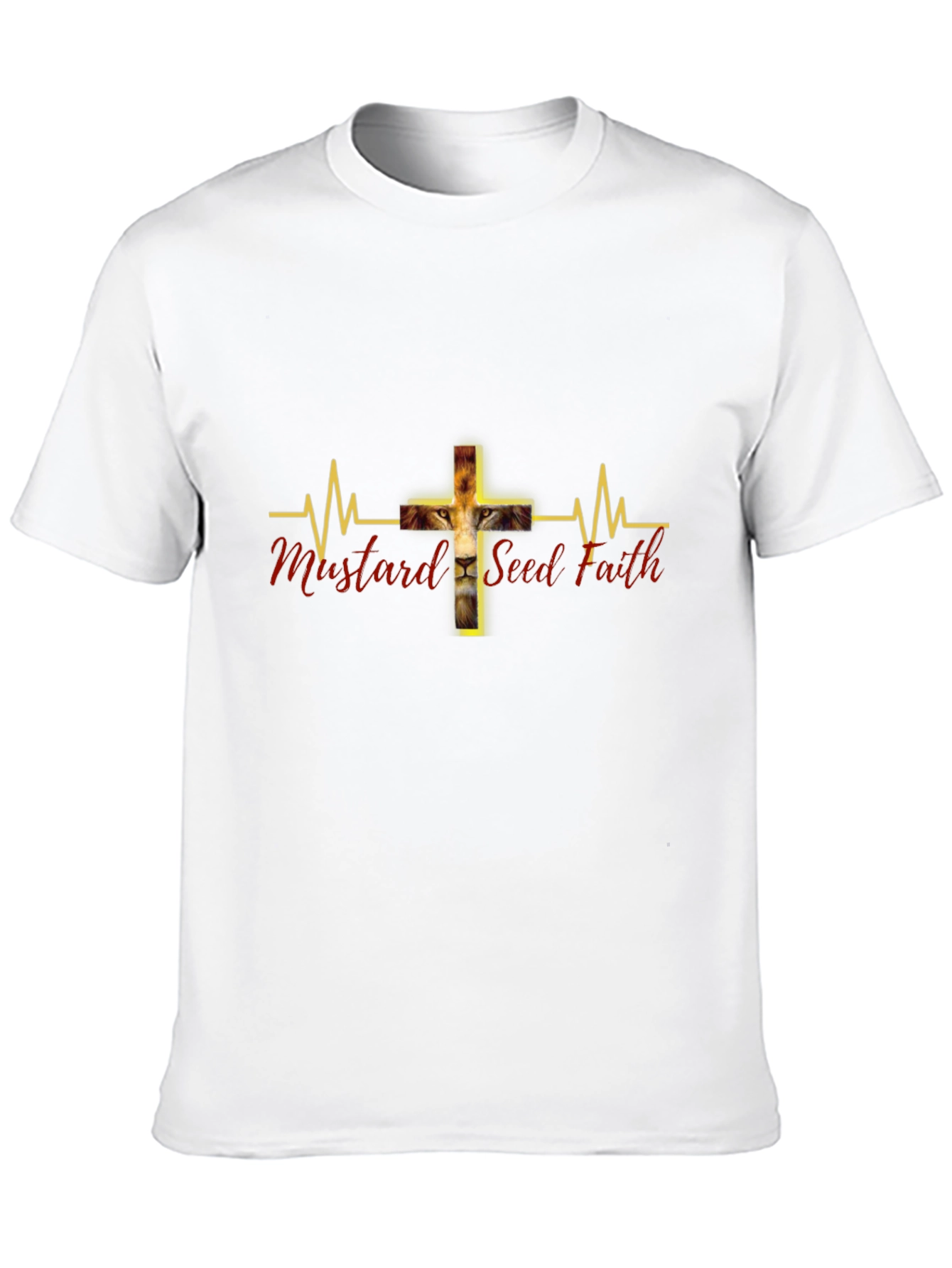 Mustard Seed Faith Lion Cross Graphic Tee