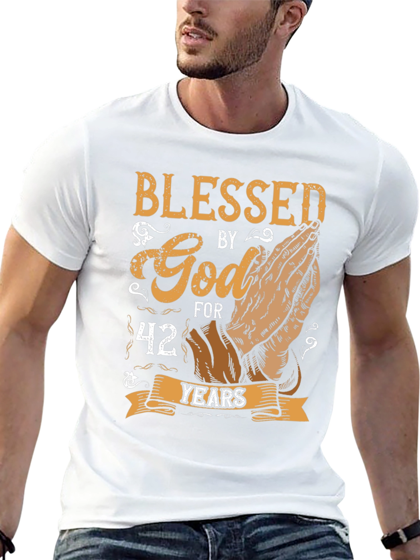Blessed by God for 42 Years T-Shirt