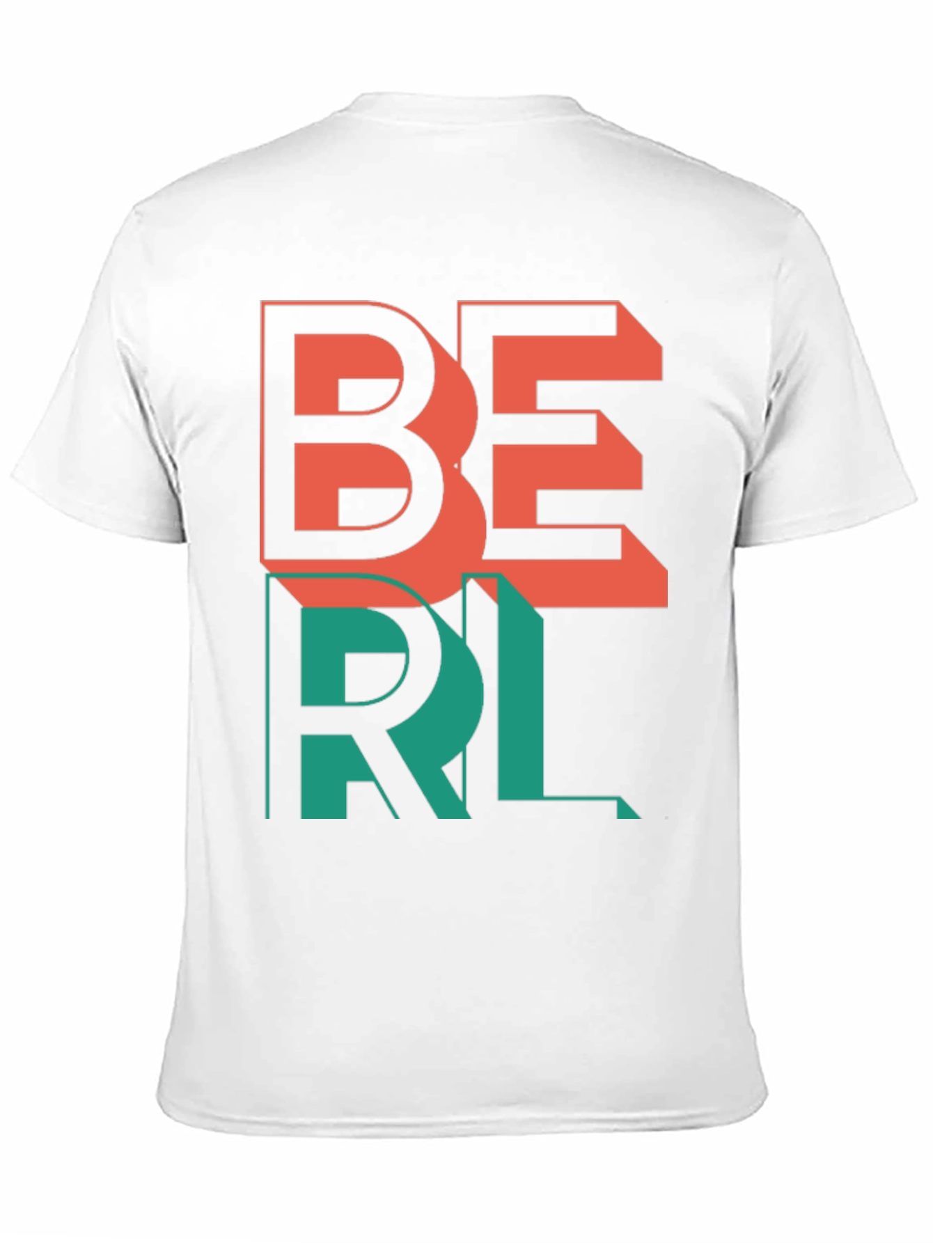 Trendy BERL Graphic Tee - Casual Streetwear