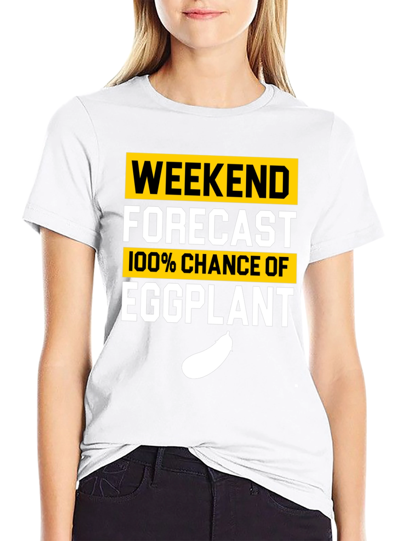 Weekend Eggplant T-Shirt