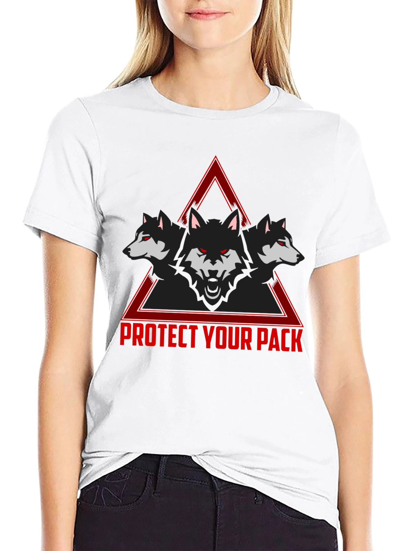 Protect Your Pack Wolf T-Shirt