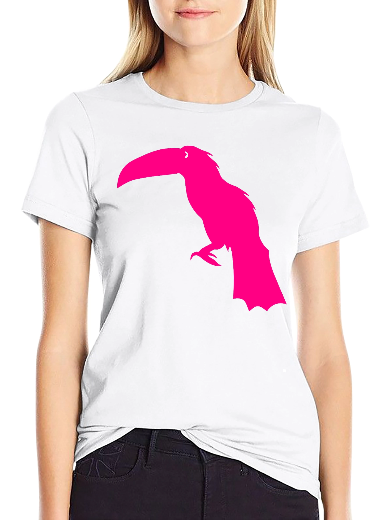 Toucan Graphic Tee - Mens Black T-Shirt