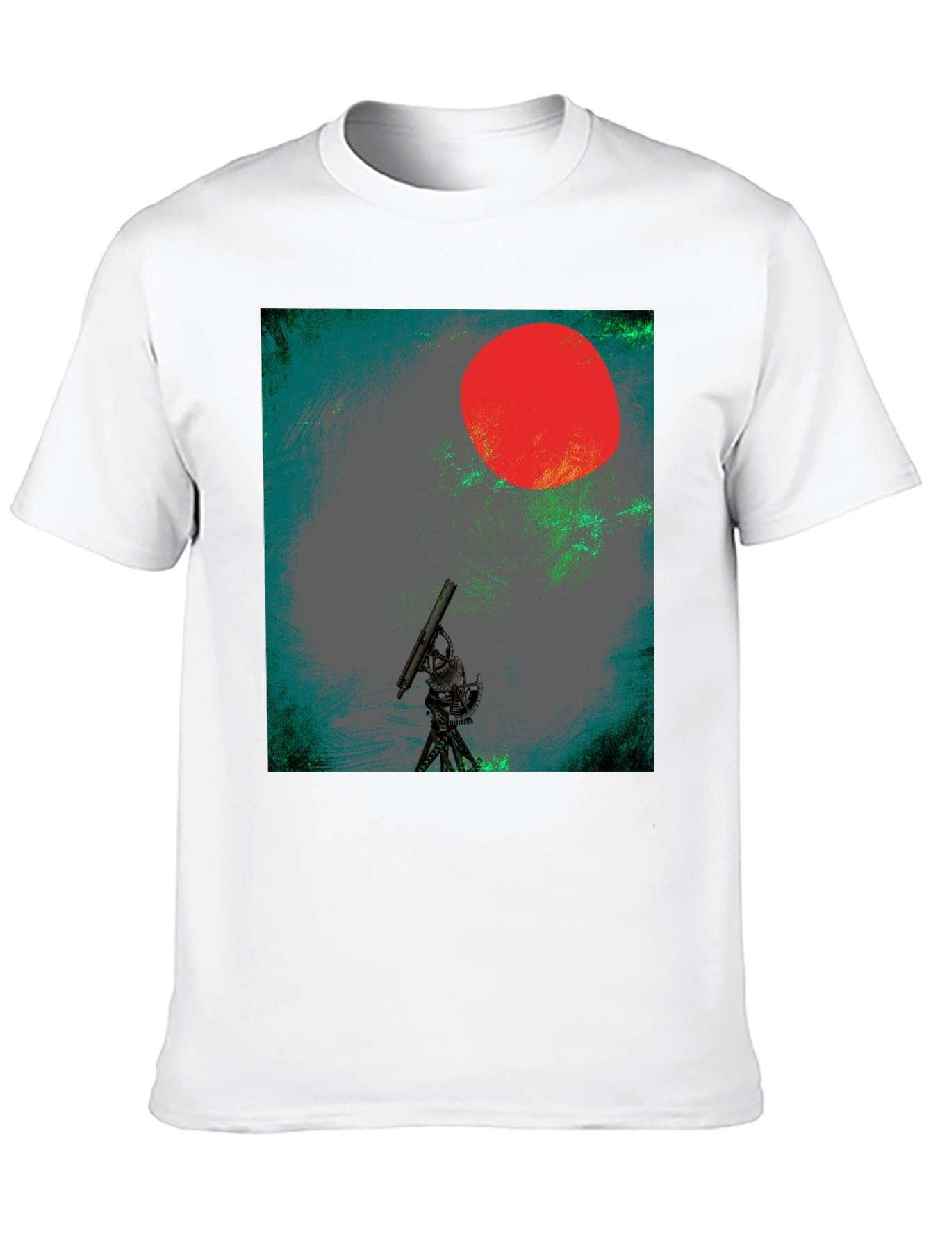 Telescope Red Sun Graphic Tee