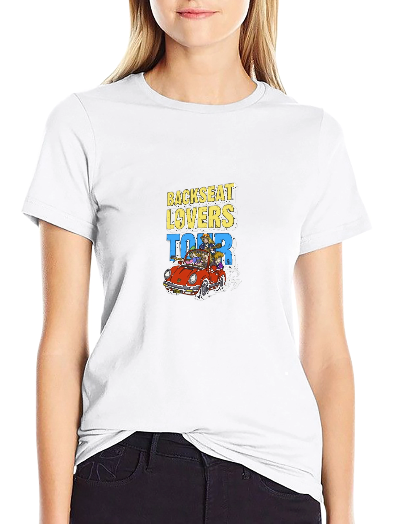 Backseat Lovers Tour T-Shirt Black