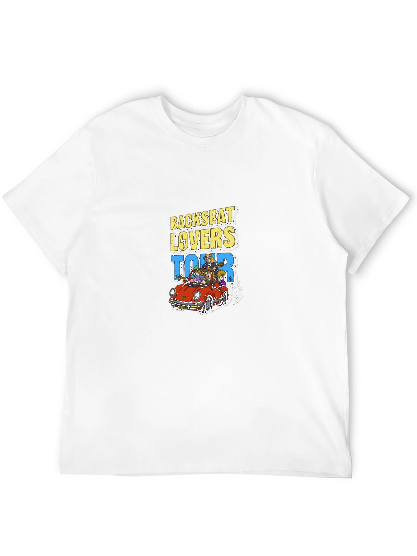 Backseat Lovers Tour T-Shirt Black