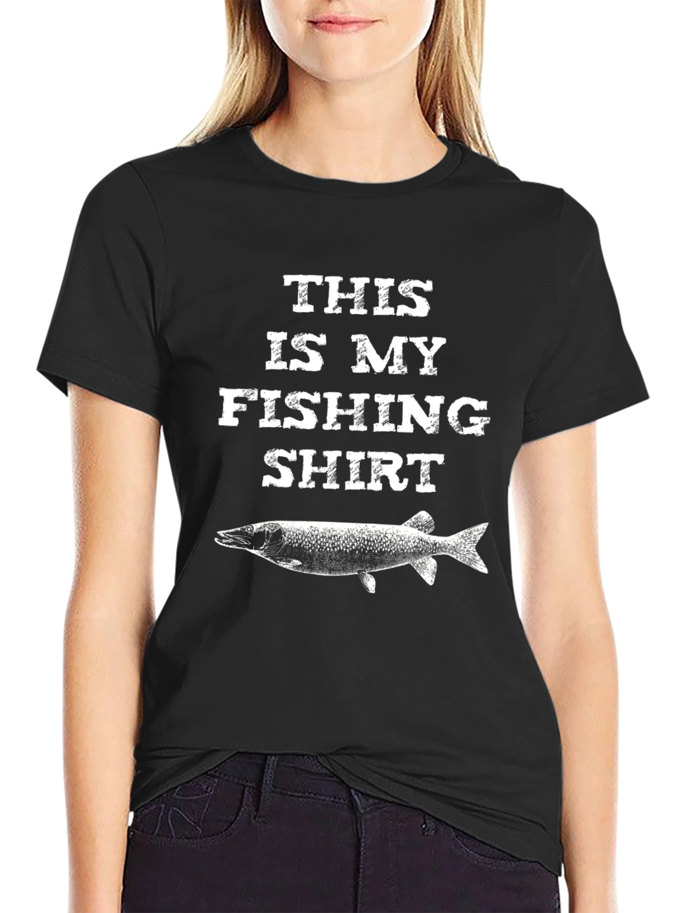 This Is My Fishing Shirt - Pike Graphic Tee