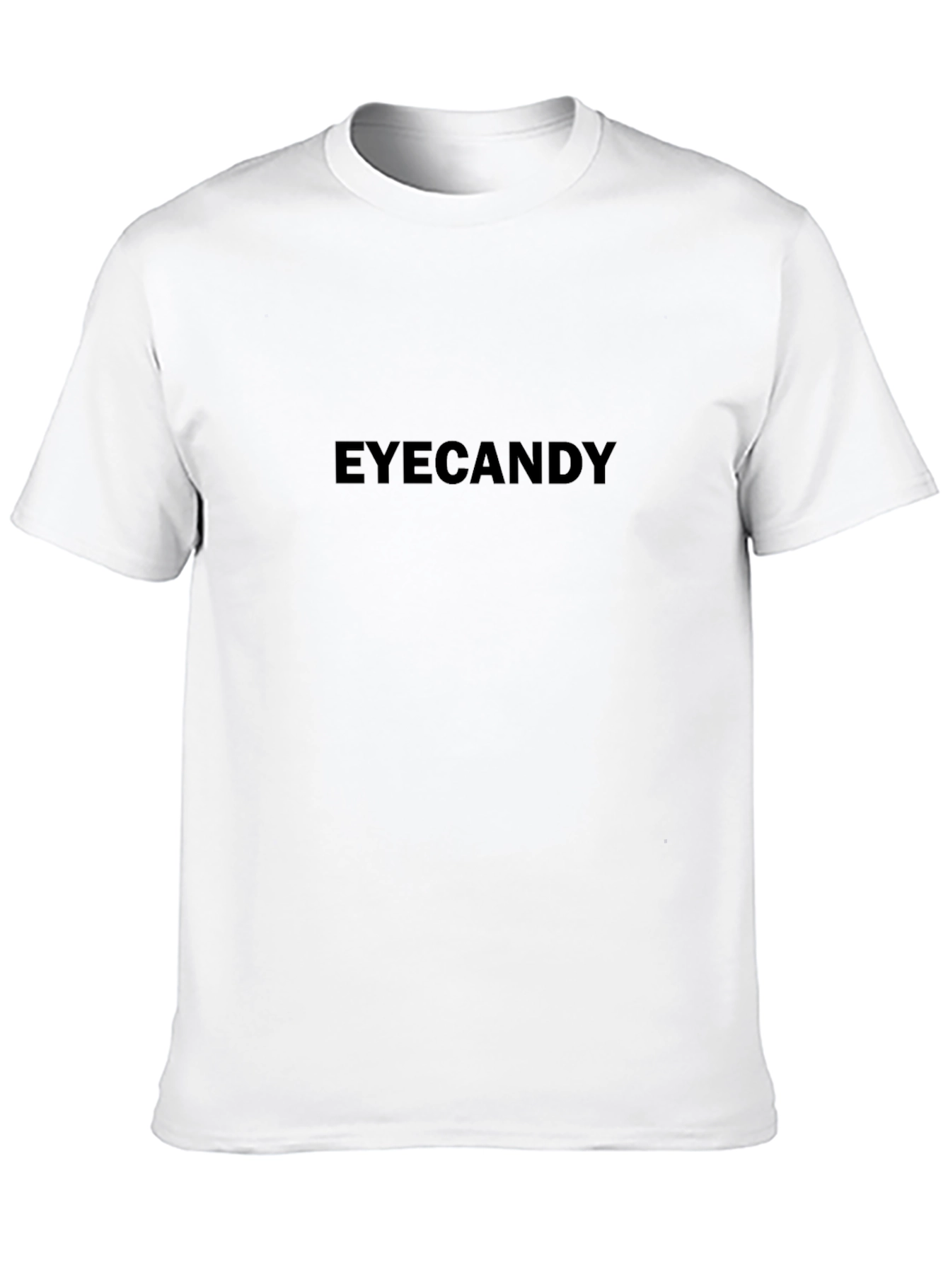 EyeCandy Black Tee - Classic Crew Neck T-Shirt