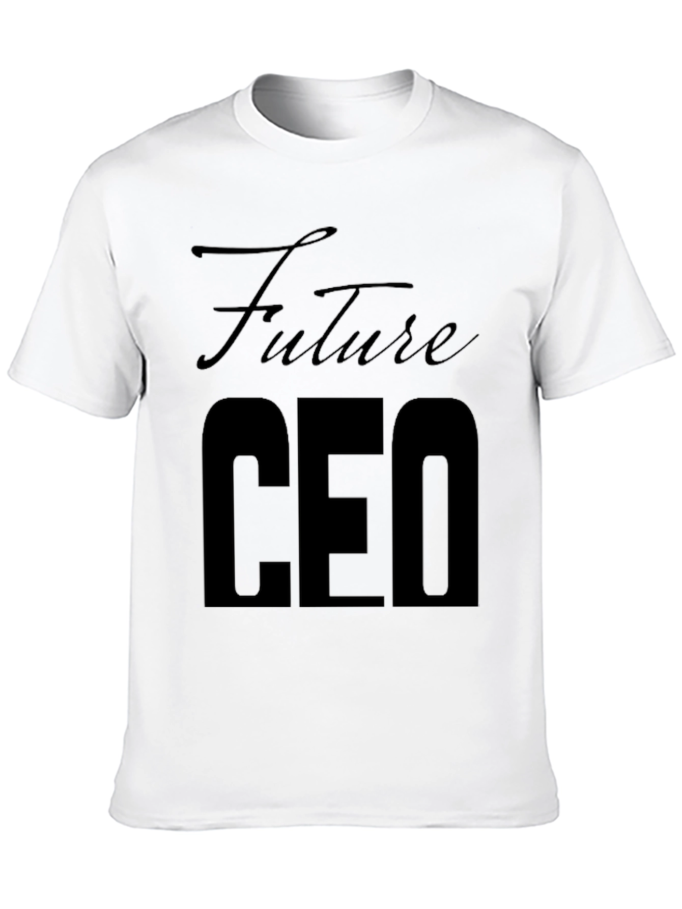 Future CEO Black Graphic T-Shirt