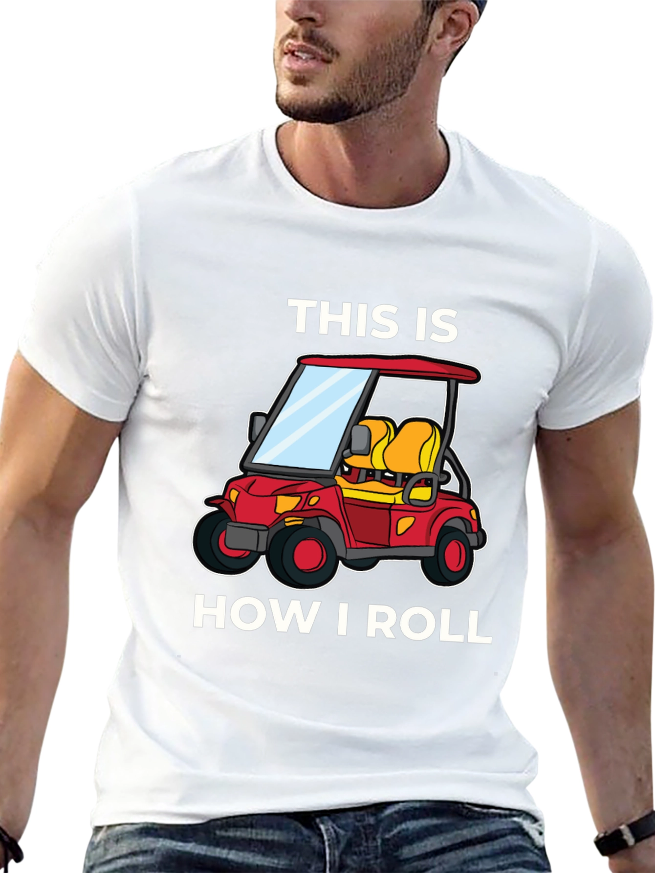 This Is How I Roll Golf Cart T-Shirt