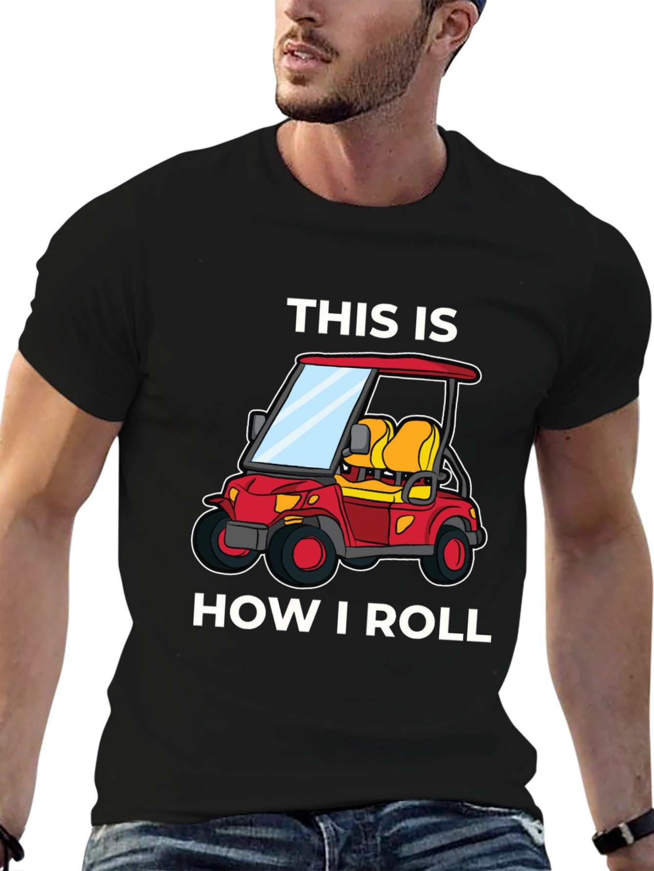 This Is How I Roll Golf Cart T-Shirt