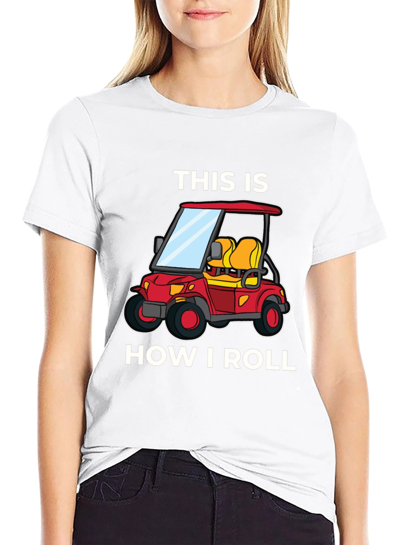 This Is How I Roll Golf Cart T-Shirt