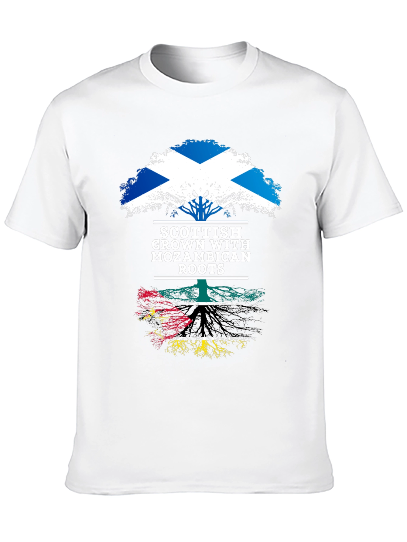 Scottish Grown with Mozambican Roots T-Shirt