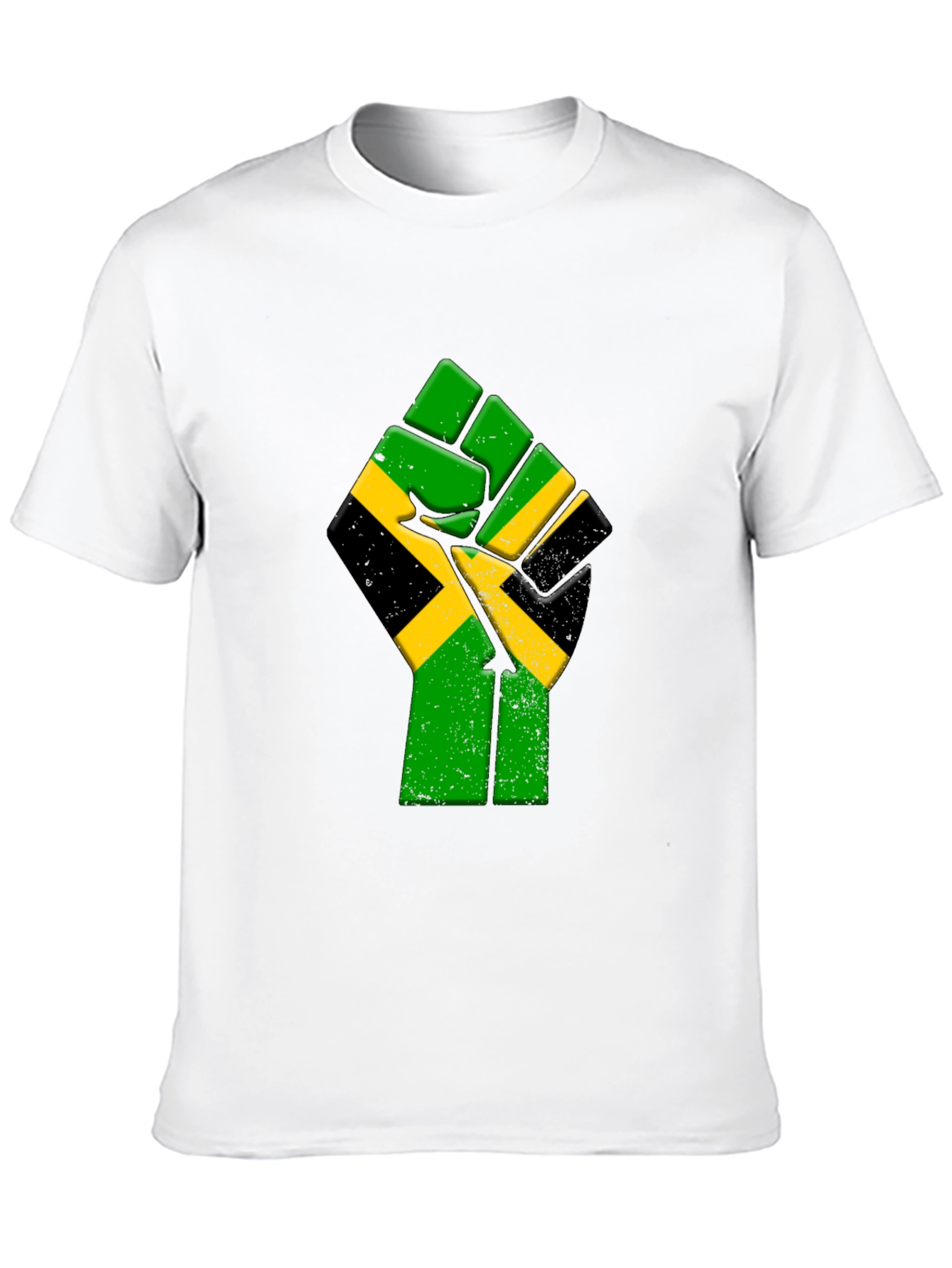 Jamaica Fist T-Shirt - Black Pride Tee