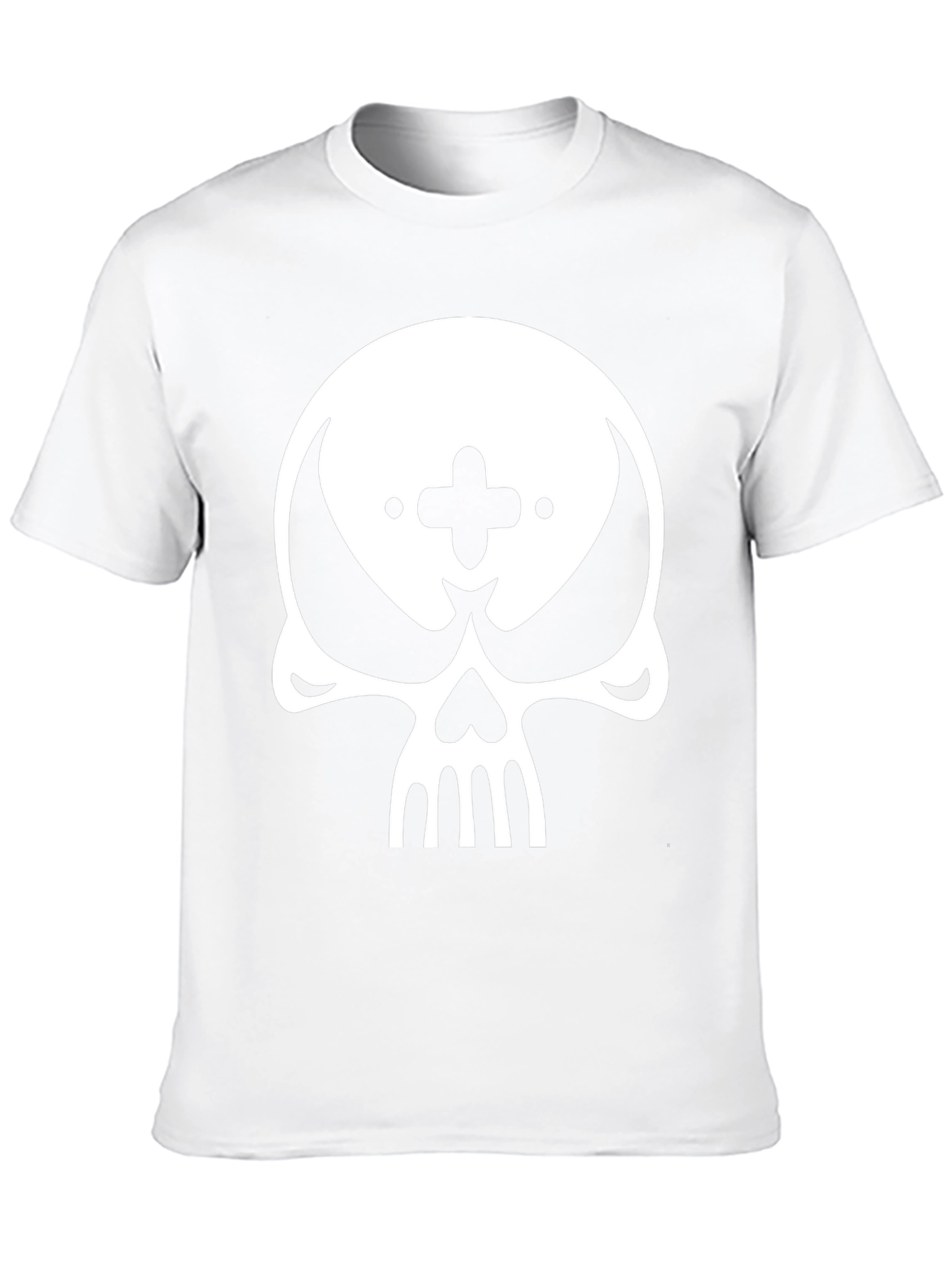 Skull Graphic Tee - Modern Edge Style