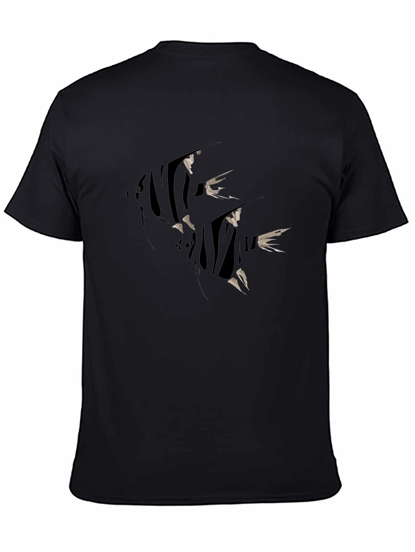 Angelfish Graphic T-Shirt - Black