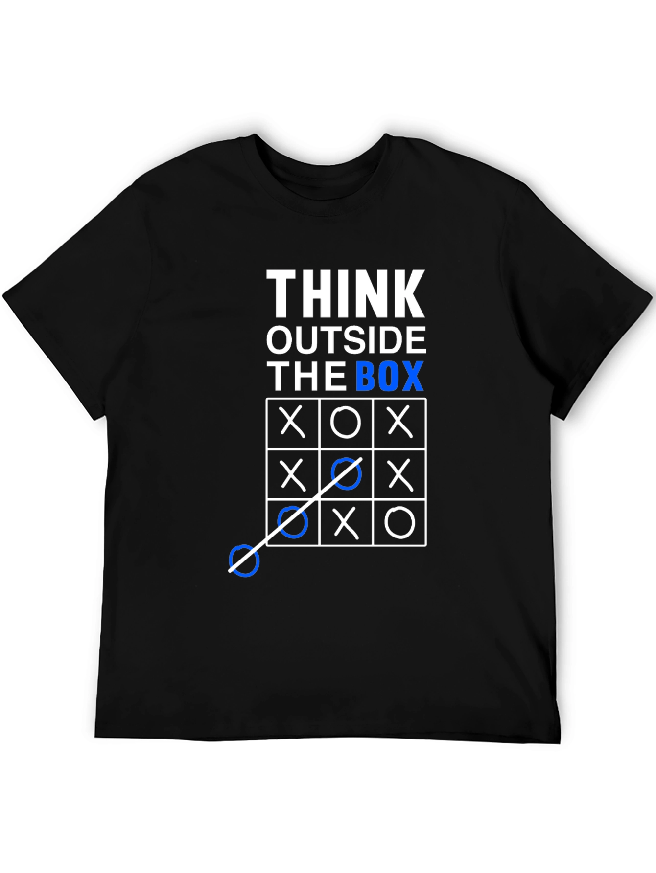 Think Outside the Box T-Shirt - Creative Graphic Tee