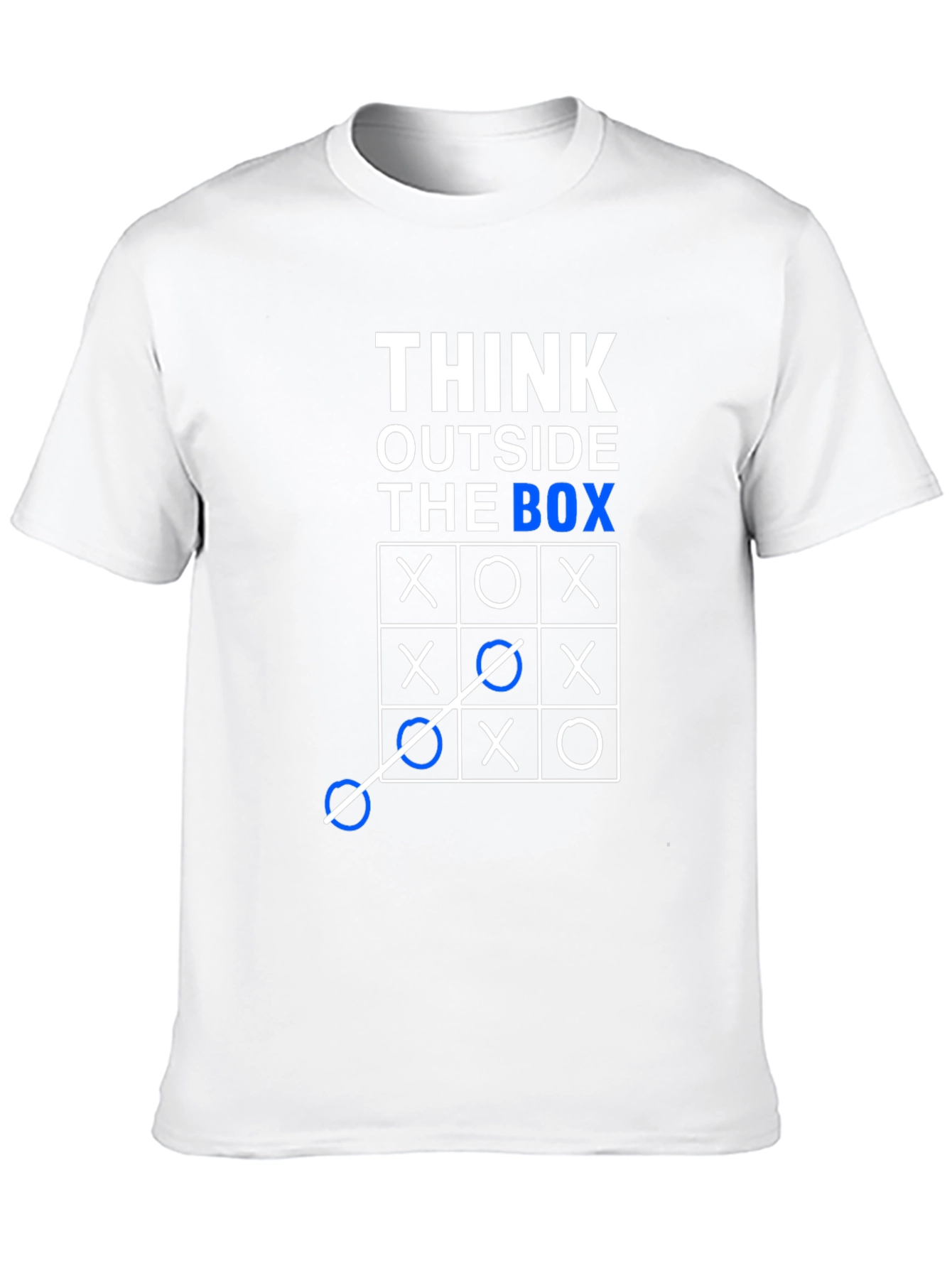 Think Outside the Box T-Shirt - Creative Graphic Tee