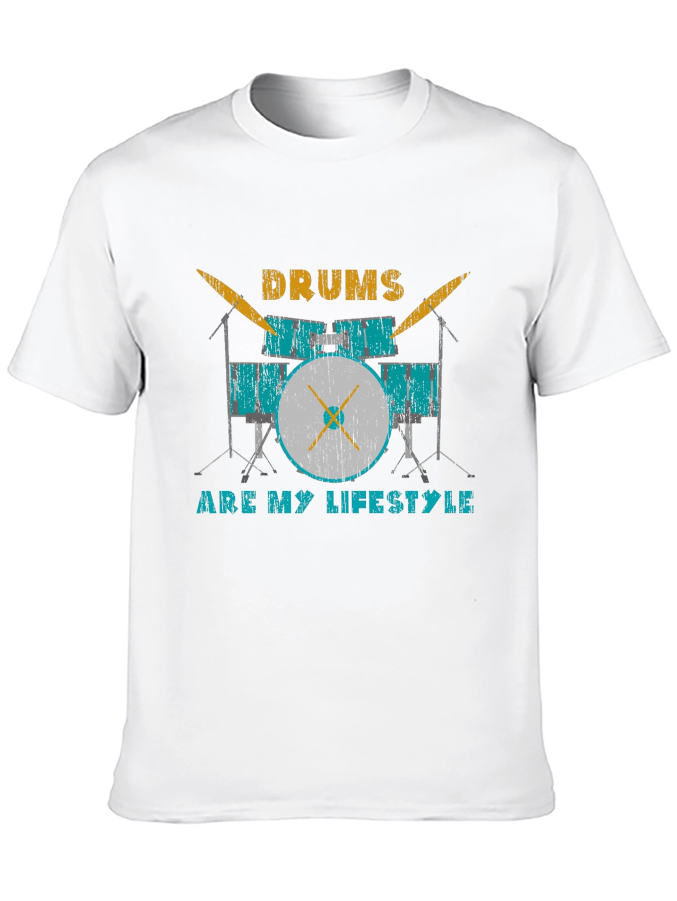 Drums Are My Lifestyle Graphic Tee
