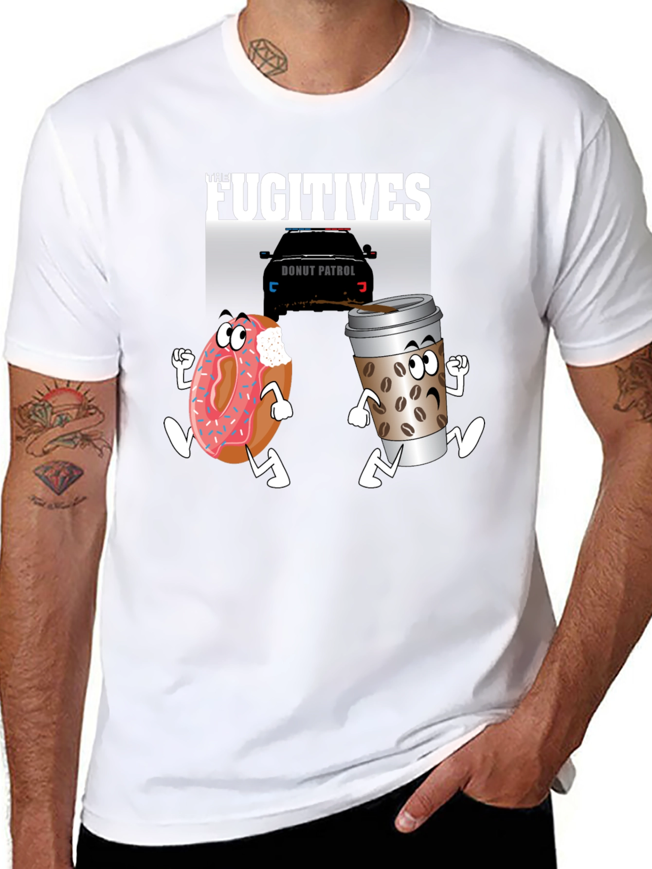 The Fugitives Donut Patrol T-Shirt