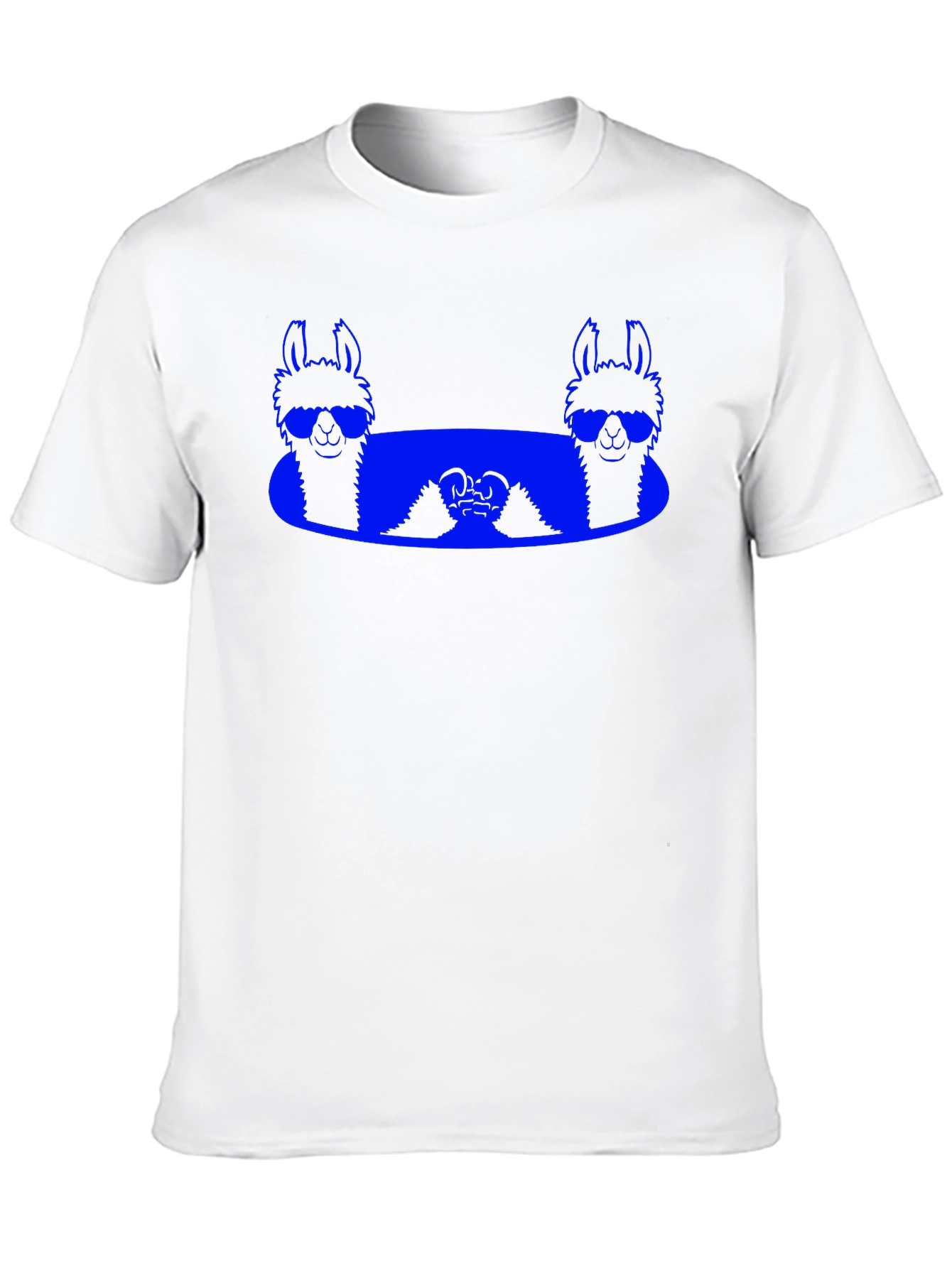 Llama Sunglasses T-Shirt - Cool Graphic Tee