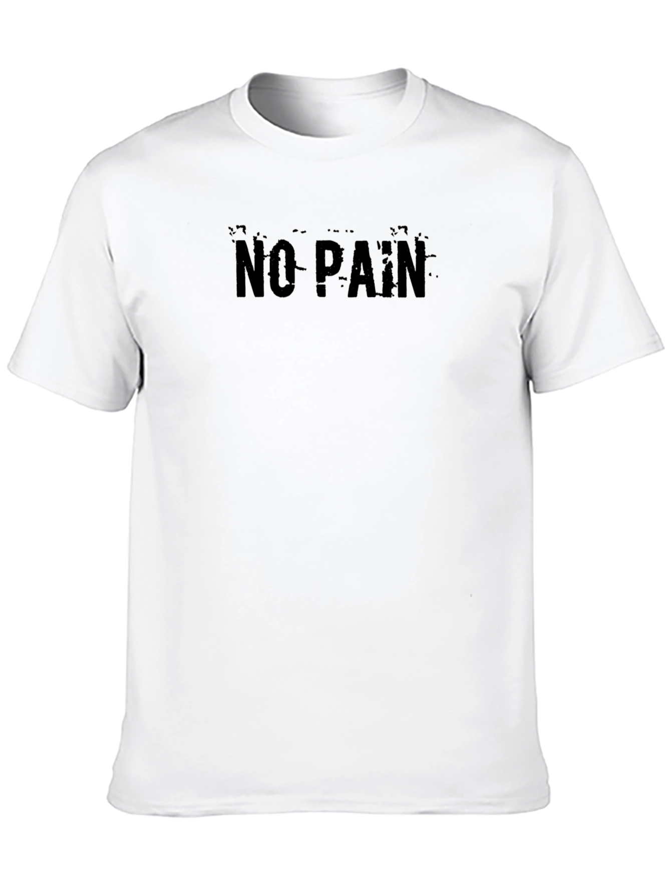 No Pain Black T-Shirt