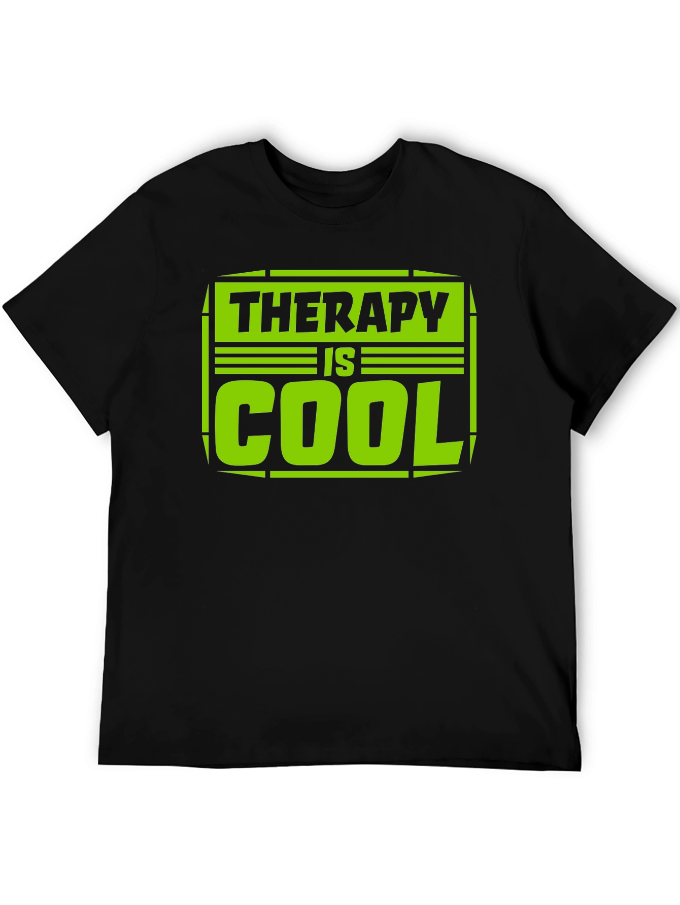 Therapy is Cool Graphic Tee - Trendy Unisex T-Shirt