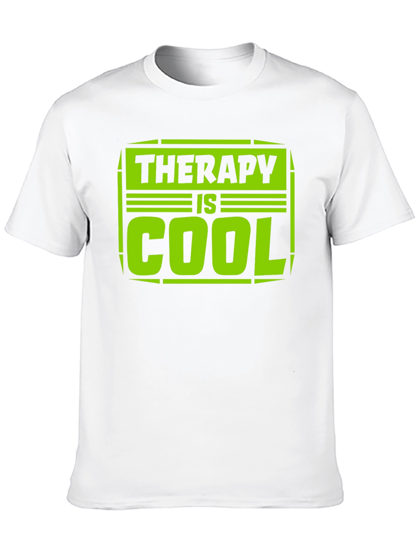 Therapy is Cool Graphic Tee - Trendy Unisex T-Shirt
