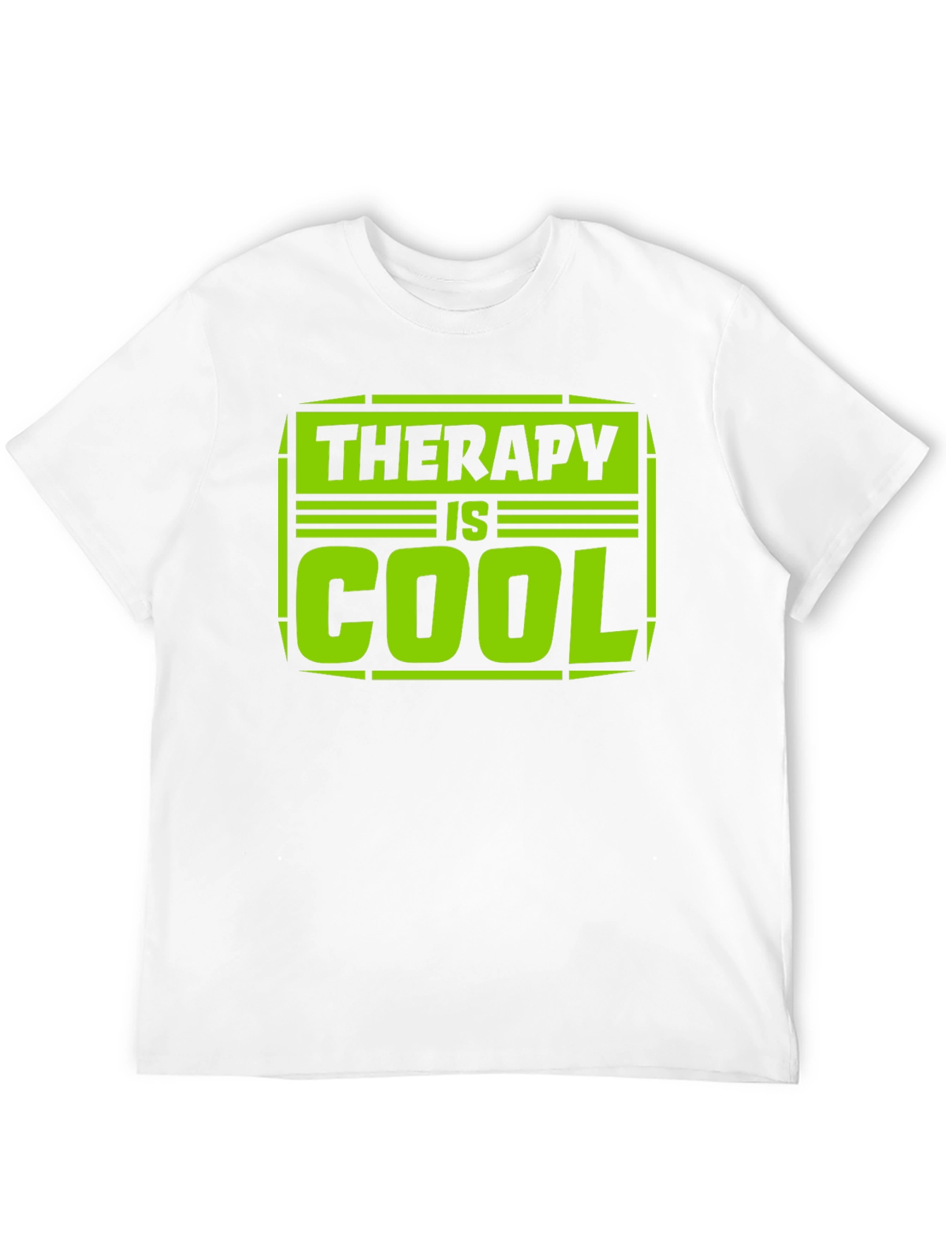 Therapy is Cool Graphic Tee - Trendy Unisex T-Shirt