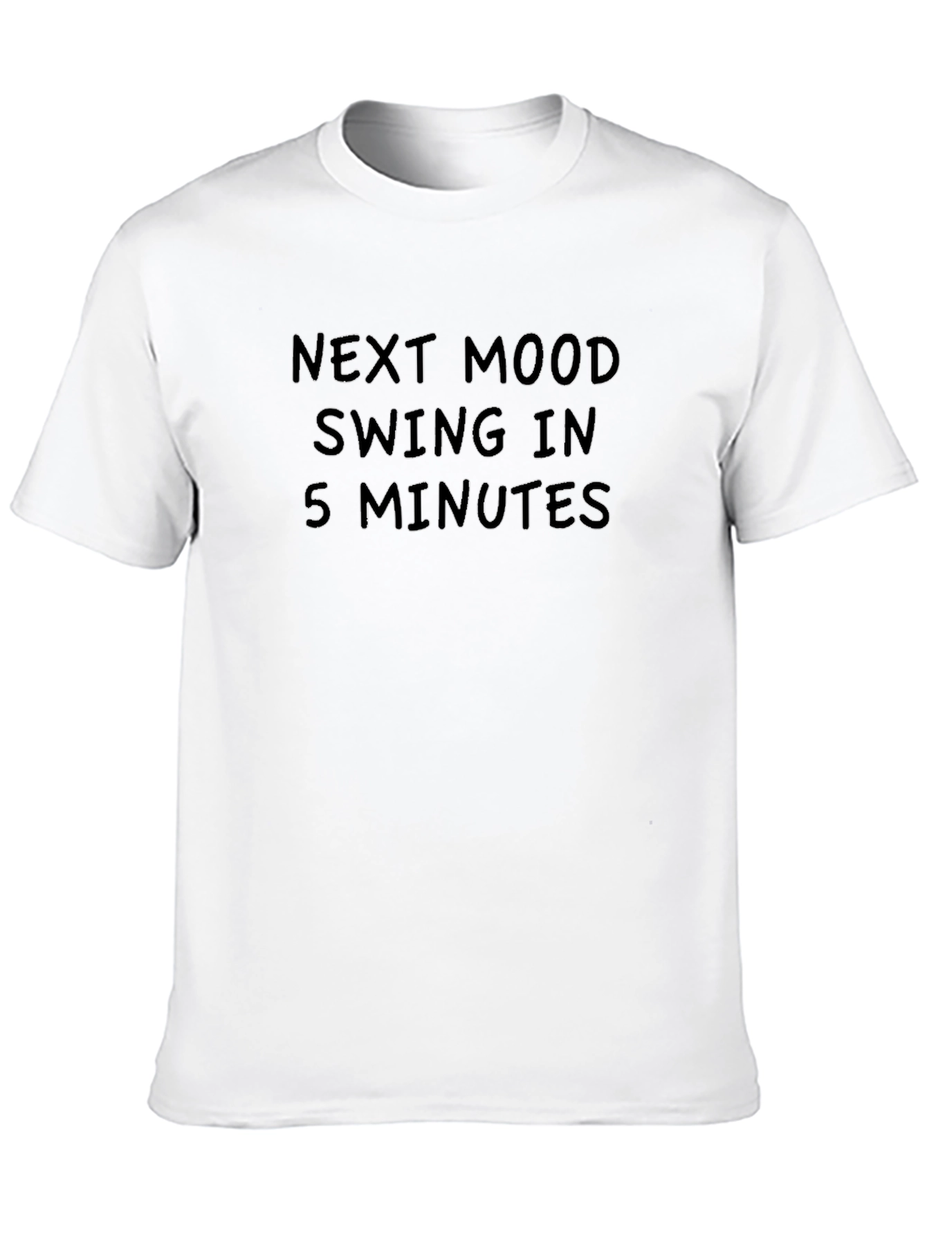 Mood Swing T-Shirt - Black Funny Tee
