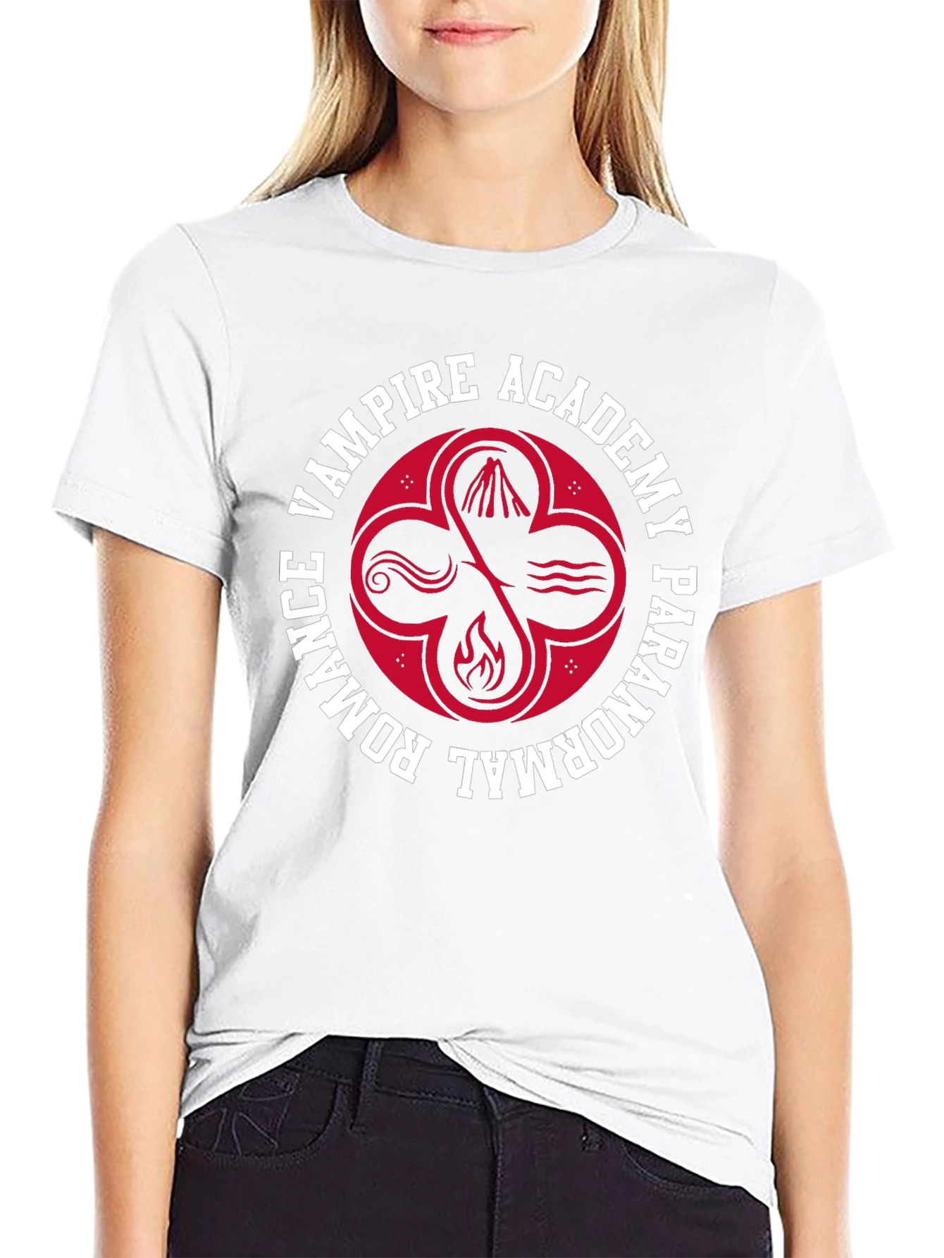 Vampire Academy Graphic T-Shirt Black