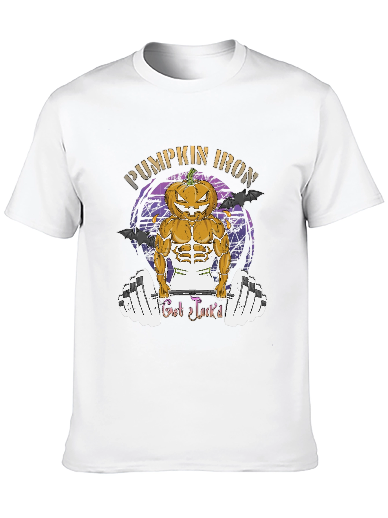 Pumpkin Iron - Halloween Gym T-Shirt