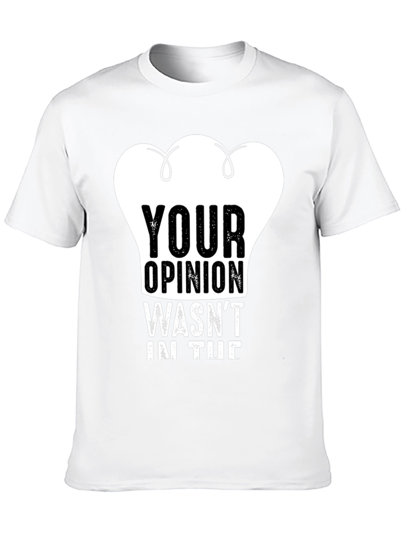 Funny Chef Opinion Graphic T-Shirt