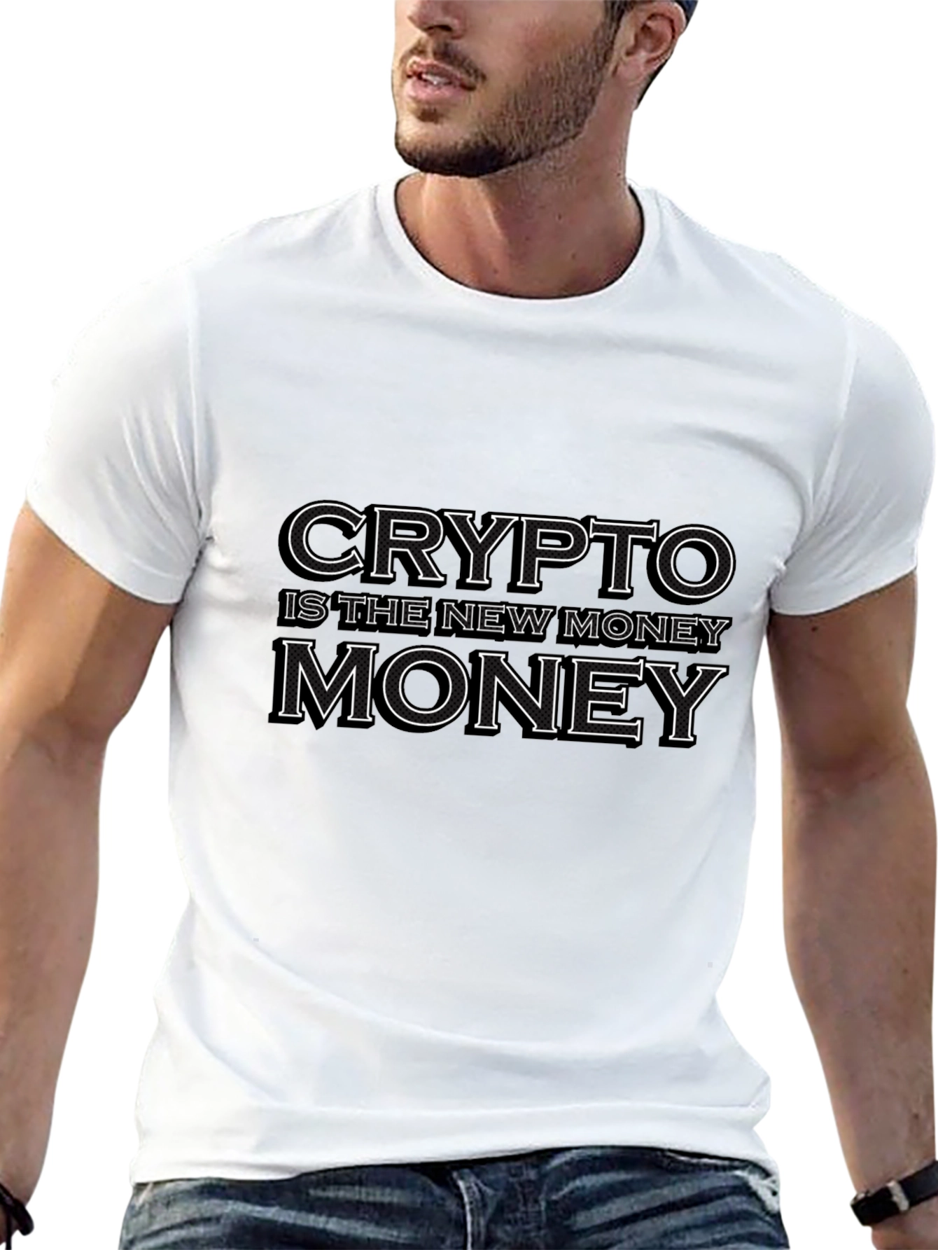 Crypto is The New Money Graphic Tee