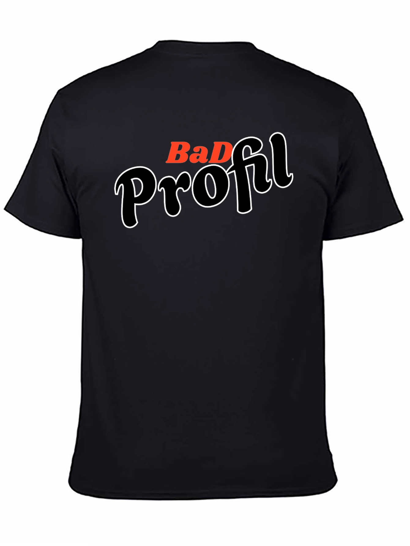 BaD Profi Black Graphic Tee