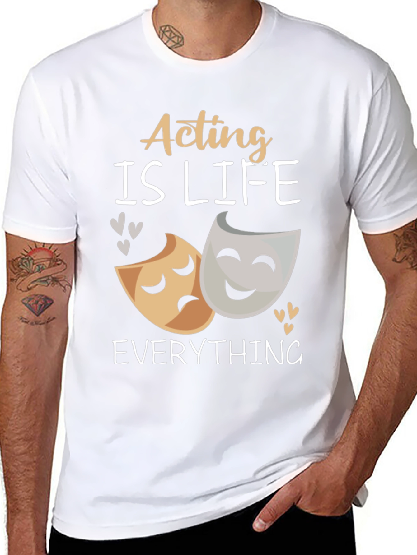 Acting Is Life T-Shirt | Drama Lovers Gift