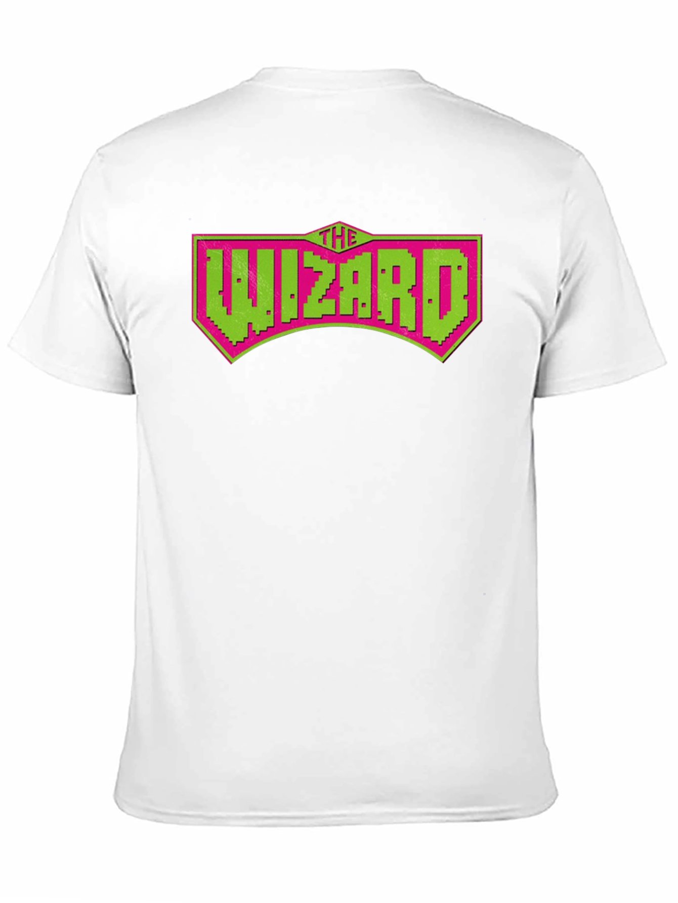 The Wizard Retro Gaming T-Shirt - Pixelated Design