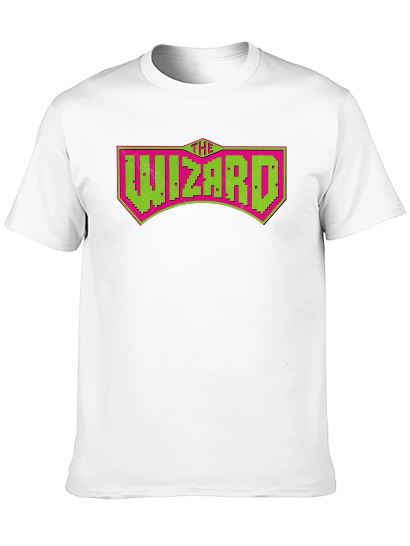 The Wizard Retro Gaming T-Shirt - Pixelated Design