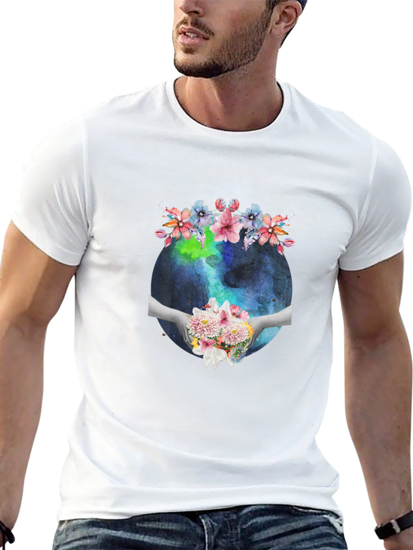 Earth Day Floral T-Shirt