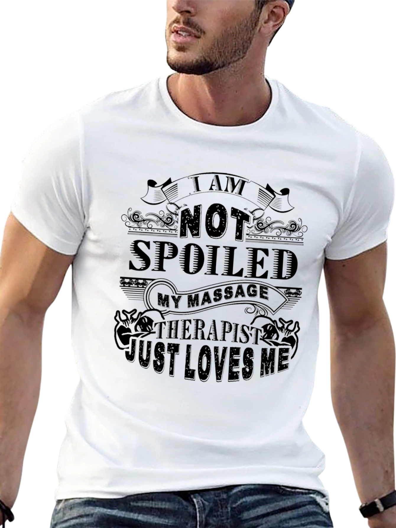 Spoiled Massage Therapist Funny T-Shirt