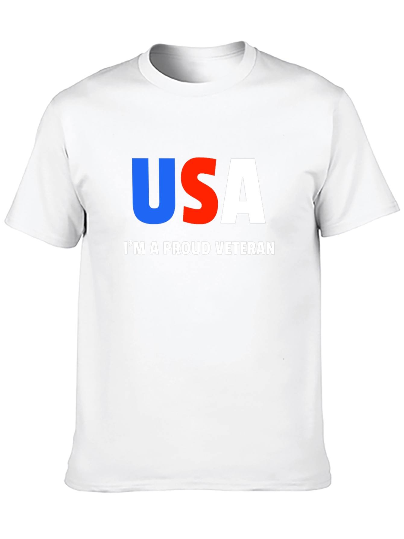 Proud Veteran USA Graphic T-Shirt