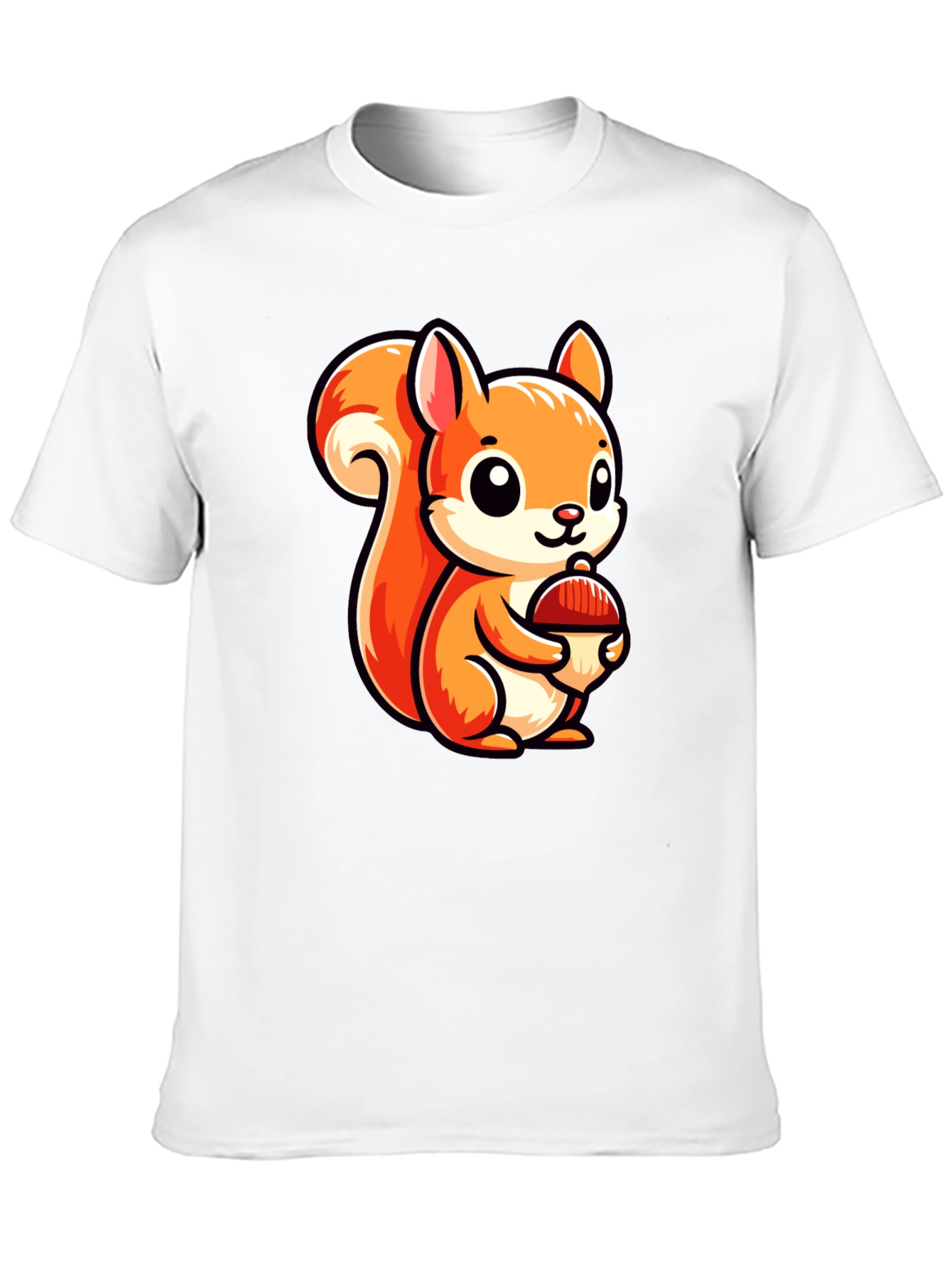 Cute Cartoon Squirrel T-Shirt
