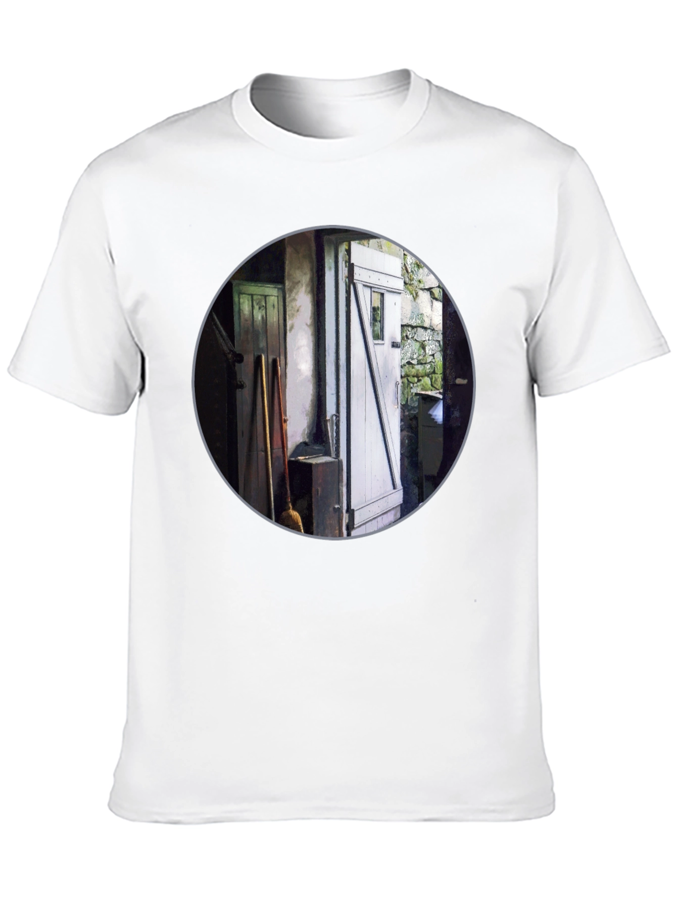 Rustic Doorway Print T-Shirt