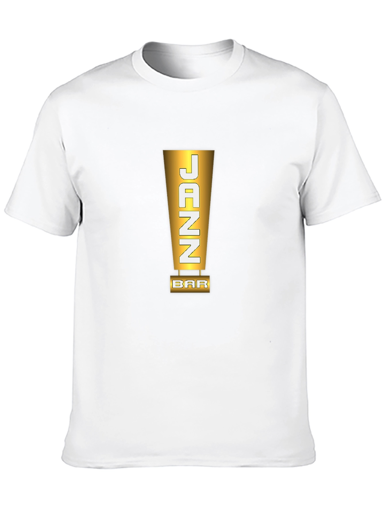 JAZZ Bar Stylish Mens Black T-Shirt