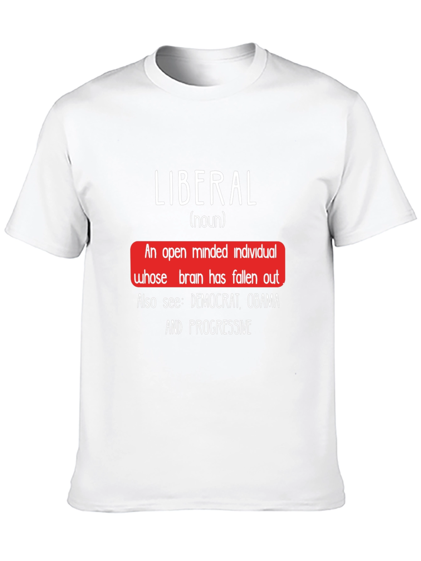 Liberal Definition T-Shirt - Open Minded Humor