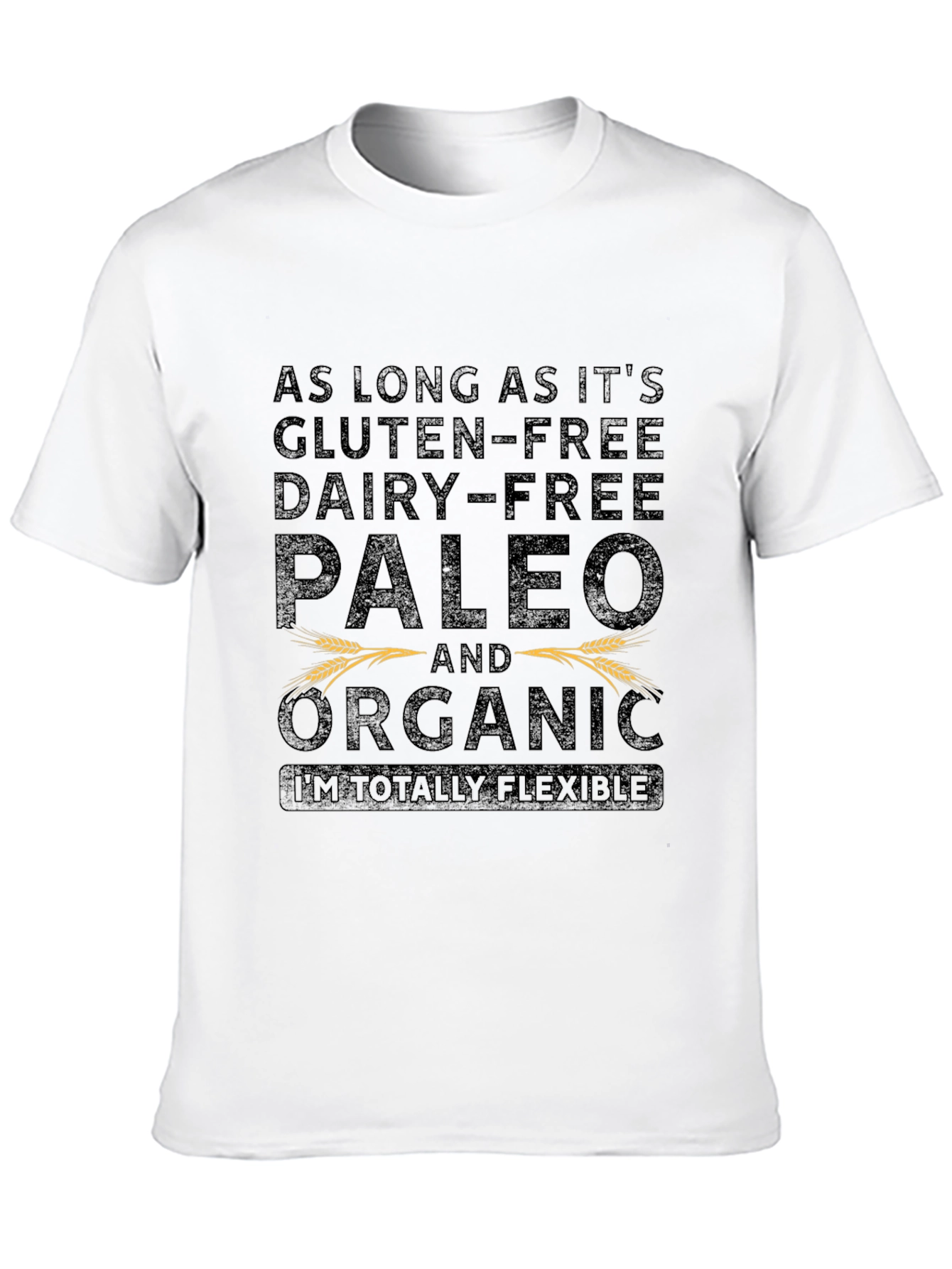 Gluten-Free Dairy-Free Paleo Organic T-Shirt