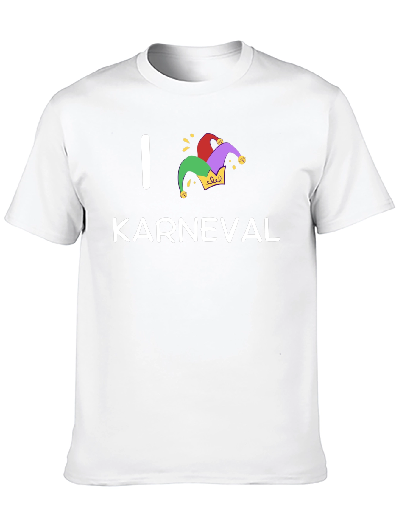 I Love Karneval T-Shirt - Black