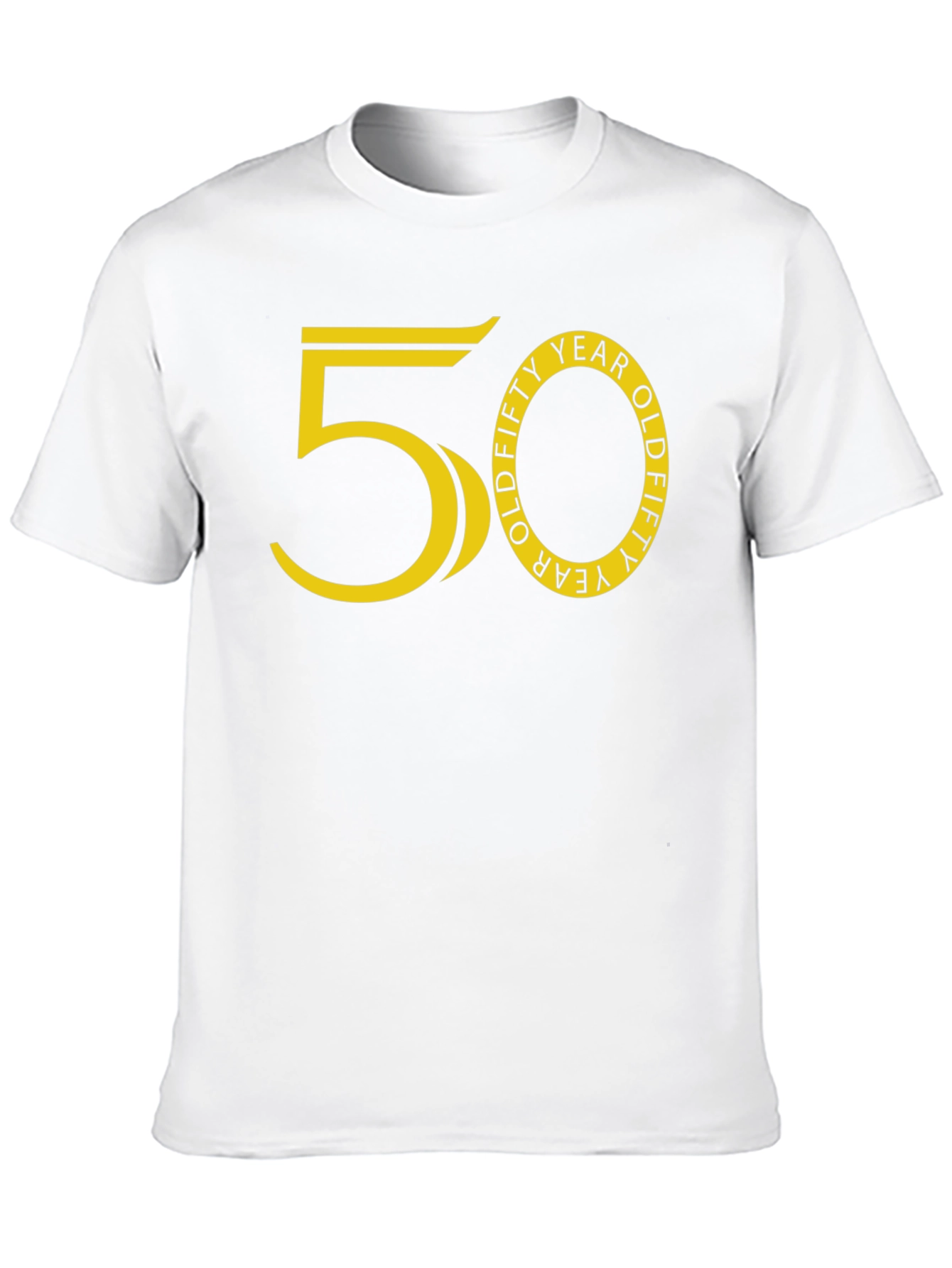 Funny 50 Year Old T-Shirt - Black Graphic Tee